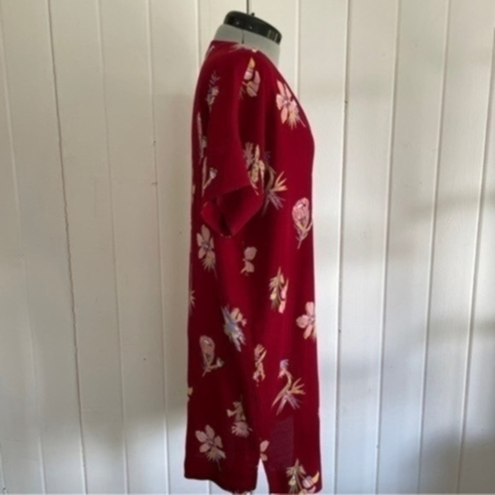 Madewell Red Birds of Paradise Dress​​​​​ - Picture 6 of 10